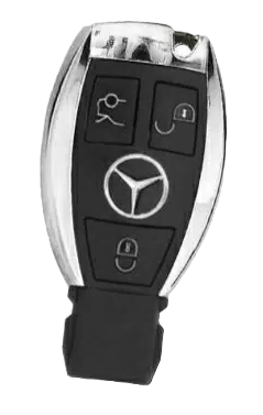 Chave Mercedes-Benz Cromada Premium